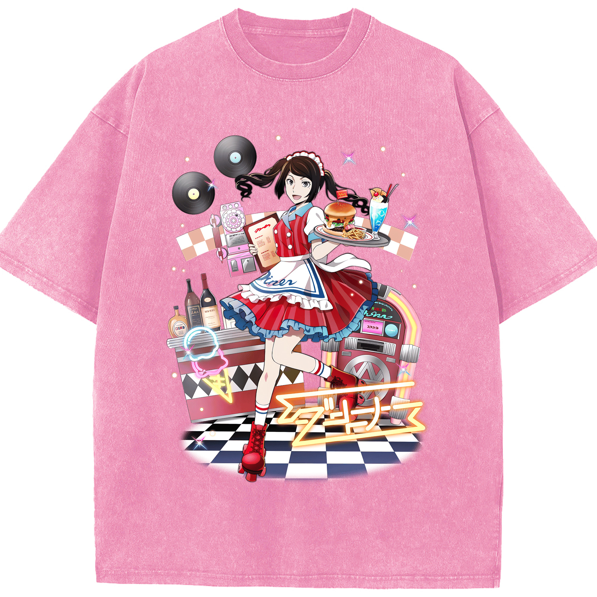 （画像用） 文豪ストレイドッグス Bungo Stray Dogs 綿100% ヴィンテージ風 半袖Tシャツ（フロントプリント）